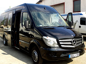 Bus Mercedes Benz 19 pax, Transfers and rental of buses with a driver. Organising top quality tours and travel.