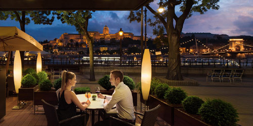 5* Отель ИнтерКонтиненталь Будапешт - 5* InterContinental Budapest    Завораживающий вид на Цепной мост, Дунай, Будайскую крепость и Королевский дворец