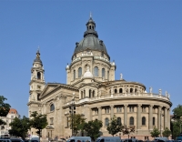 Budapest. Budapest. Organ concert in St. Stephen's Basilica