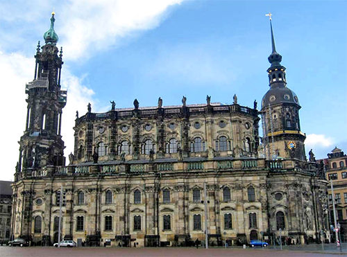 Кафедральный собор Дрездена. Автобусный тур из Будапешта в Дрезден. Обзорная экскурсия по Дрездену на русском языке