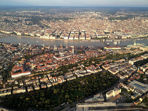 Try out the newest way to see Budapest, a scenic flight during the night to cruise above the city swimming in lights!