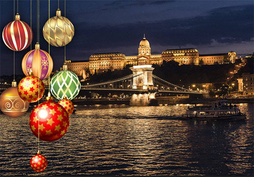 Теплоходная прогулка с Рождественской программой. Рождество в Будапеште.
