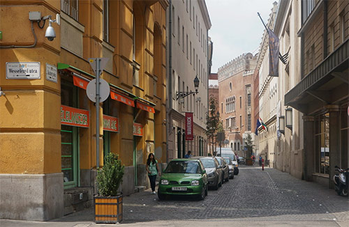 Еврейский квартал в Будапеште