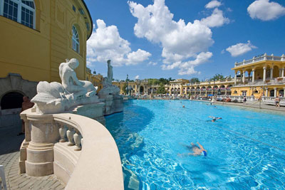 Термальный лечебно-оздоровительный купальный комплекс Сечени (Szechenyi Furdo) Будапешт