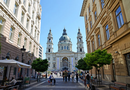 St. Stephen's Basilica. St. Stephen, located in the heart of the Budapest city, is one of the most important churches in Hungary