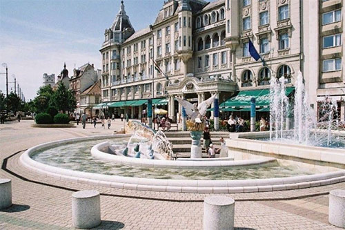 Отель Золотой Бык в Дебрецене. Достопримечательности Венгрии. Обзорная экскурсия по Дебрецену. Визитные карточки и главные достопримечательности Дебрецена.