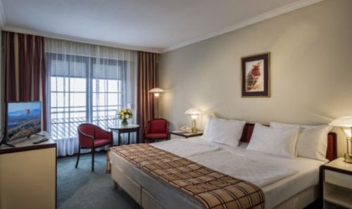 Ensana Thermal AQUA Health Spa Hotel. Номер Стандарт. Термальный курорт Хевиз.