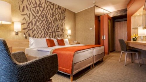 Ensana Thermal AQUA Health Spa Hotel. Номер Супериор. Термальный курорт Хевиз.